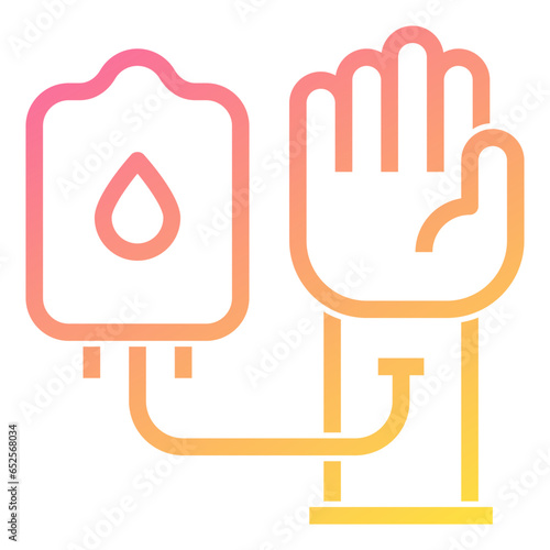 blood donors icon illustration