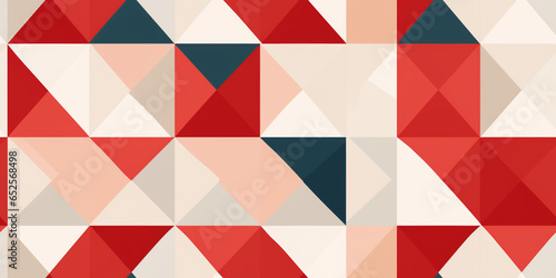 various shapes geomteric minimalist pattern