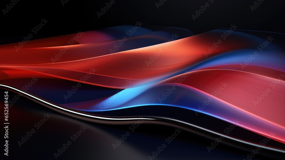 Fototapeta premium abstract background colorful waving for wallpaper