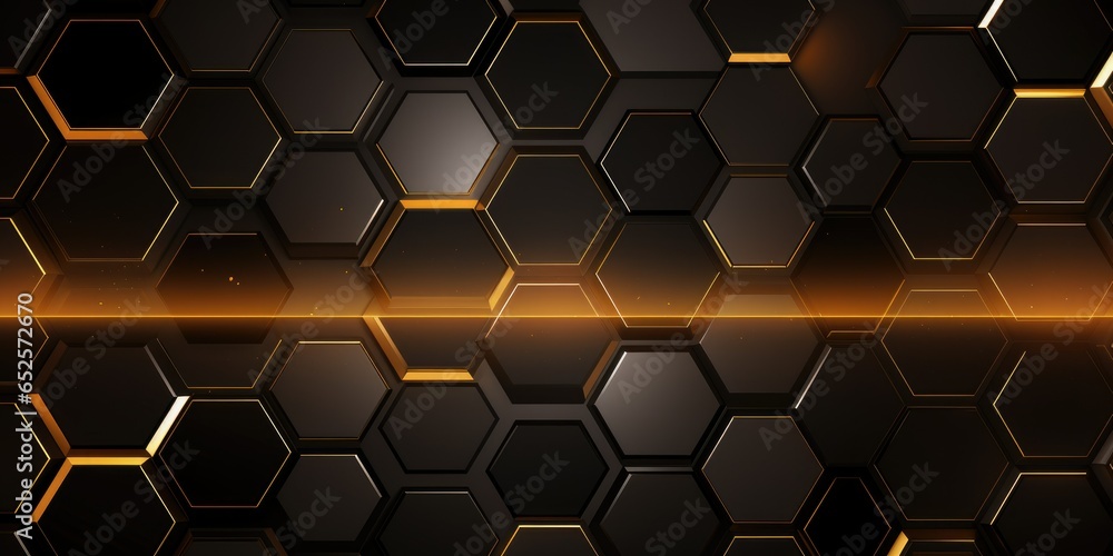 Abstract_futuristic_luxurious_digital_geometric_technology black-gold background Abstract_futuristic_luxurious_digital_geometric_technology black-gold background
