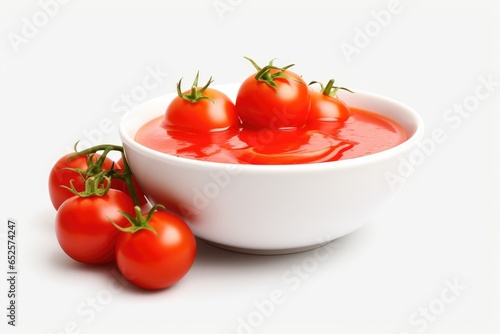 tomatoes ketchup in a bowl