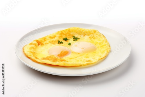 fried egg on plate