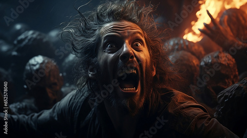 Man in the hell