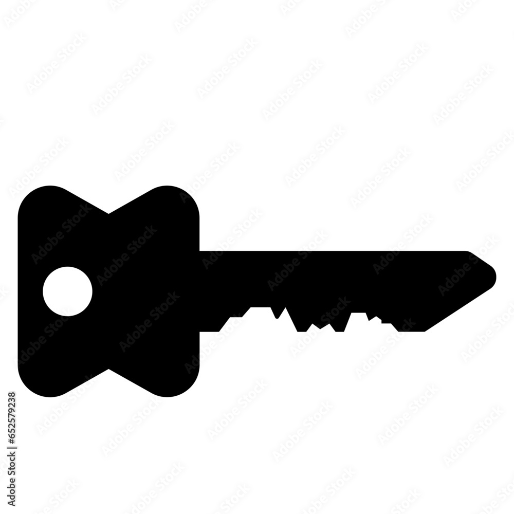 key silhouette vector key silhouette vector