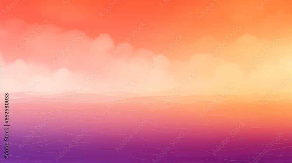 a gradient background reminiscent of a sandy beach at sunset, with warm oranges and purples