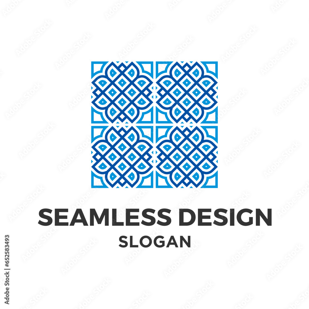 Seamless geometric tiles patterns Seamless geometric tiles patterns