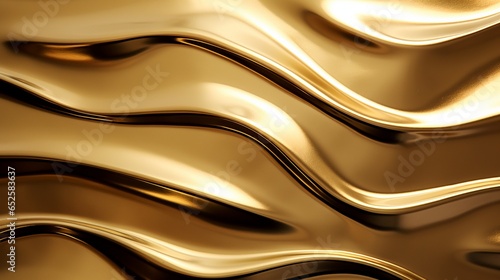 a textured background that simulates the luxurious and smooth surface of polished brass