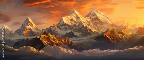 jakbar mountain in pakistan © Kien