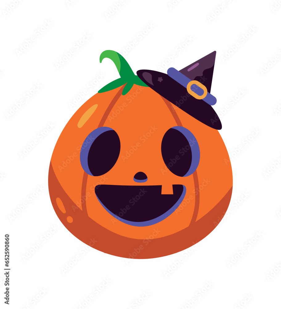 Fototapeta premium halloween pumpkin happy