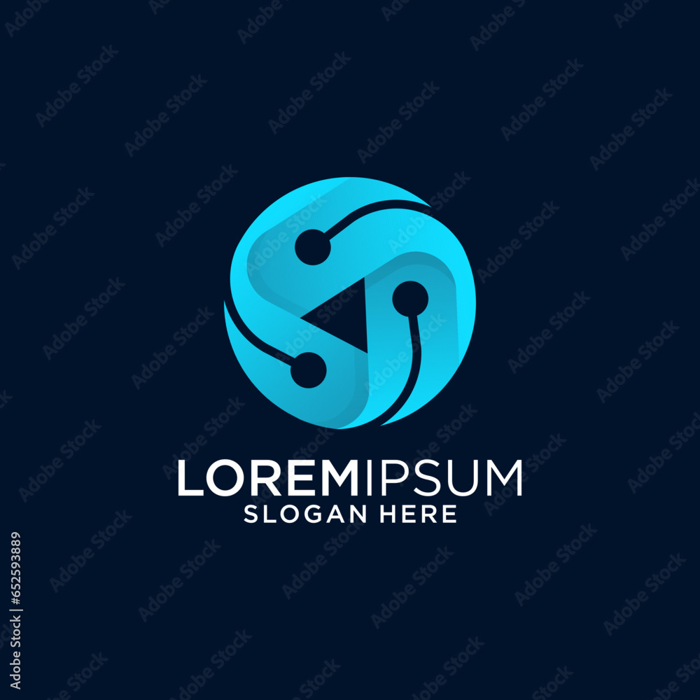 abstract business logo design abstract business logo design
