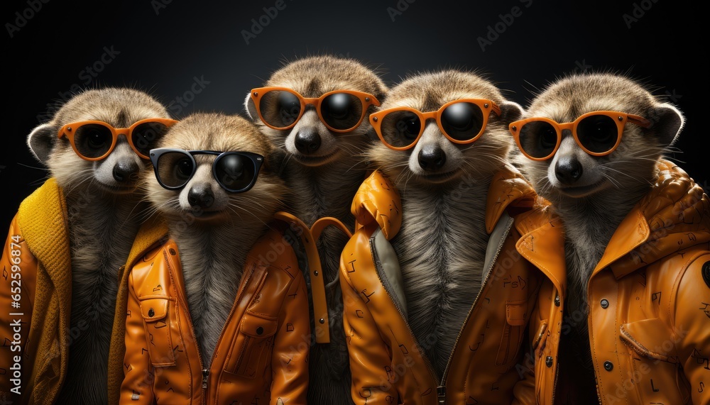 group of meerkat standing