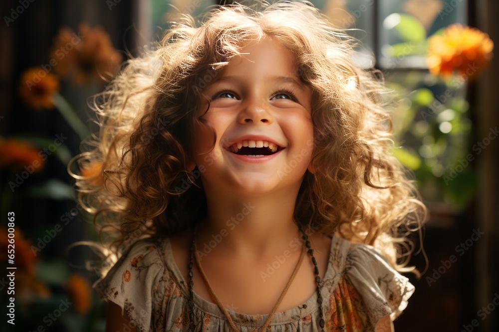 Joyful child, Generative AI Joyful child, Generative AI