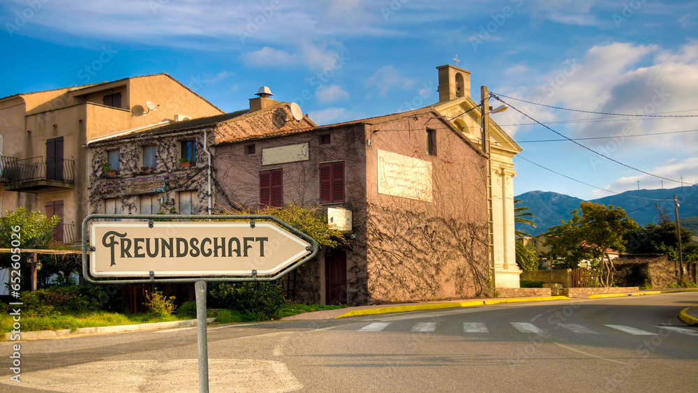 Signposts the direct way to Friendship Signposts the direct way to Friendship