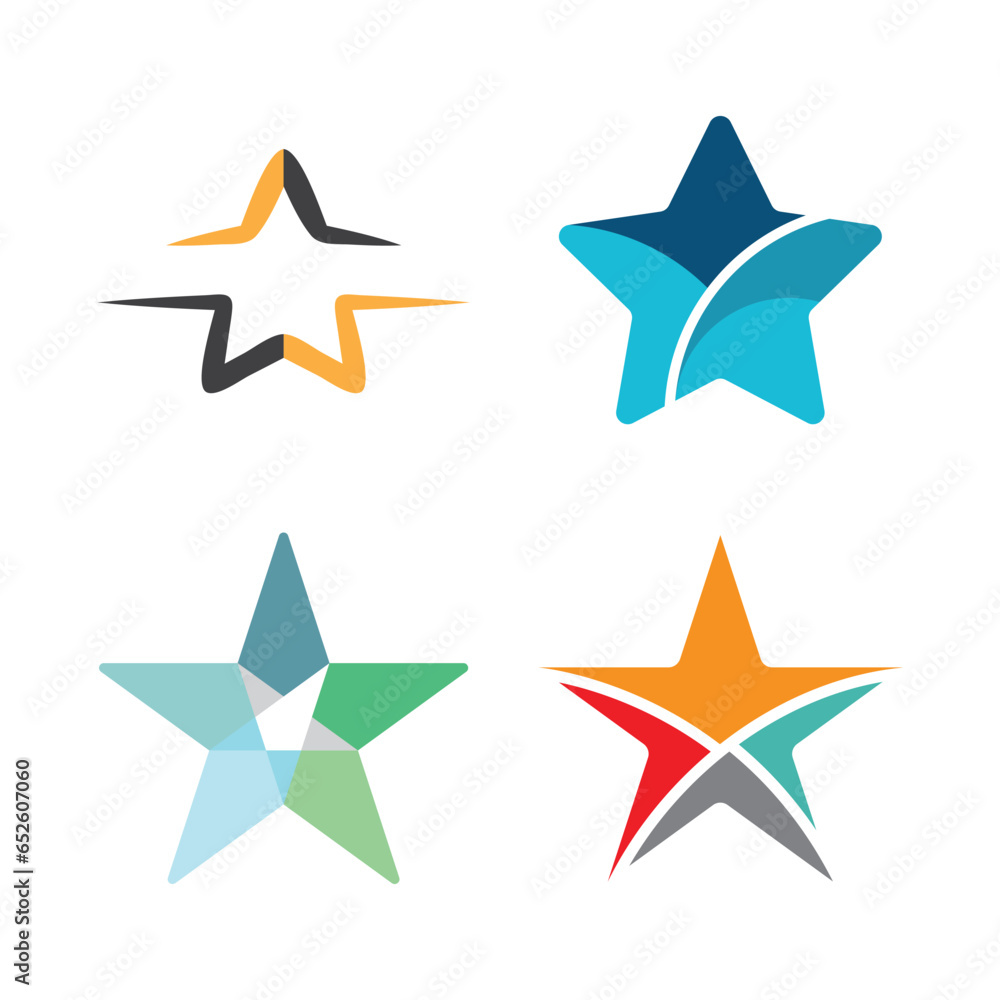 Star Logo Vector Template Star Logo Vector Template