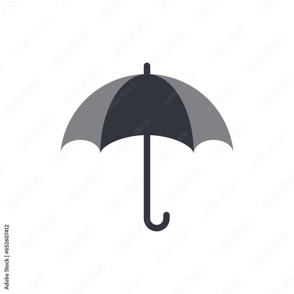 Umbrella logo vector icon Umbrella logo vector icon