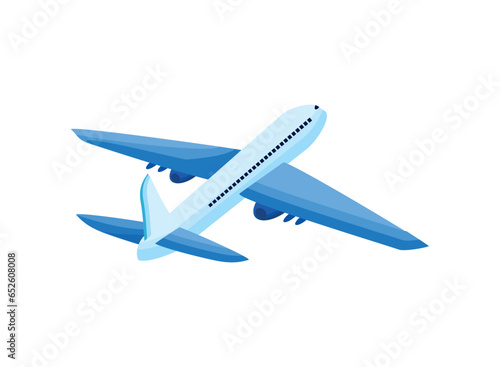 airplane flying transport