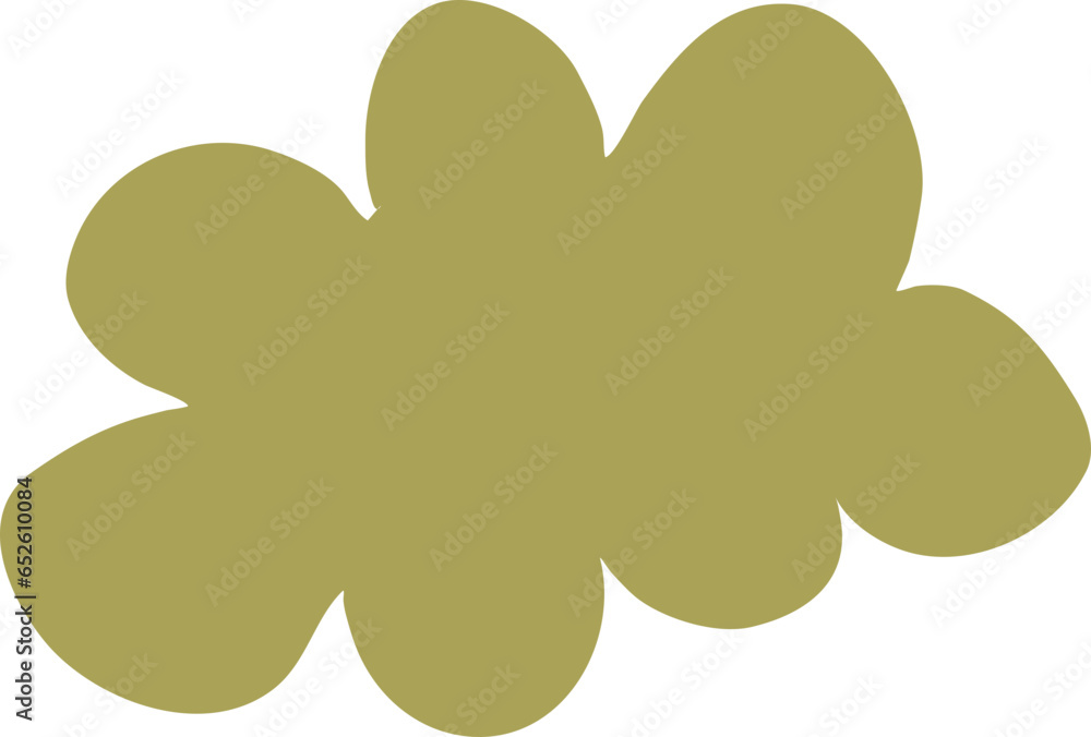 Organic abstract shape hand drawn clipart Organic abstract shape hand drawn clipart