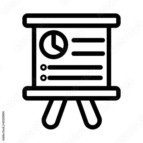 Business finance flipchart