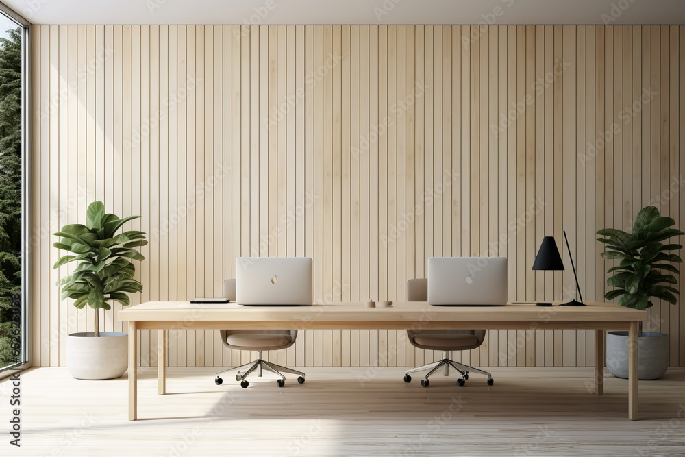 Fototapeta premium Modern Office Illustration