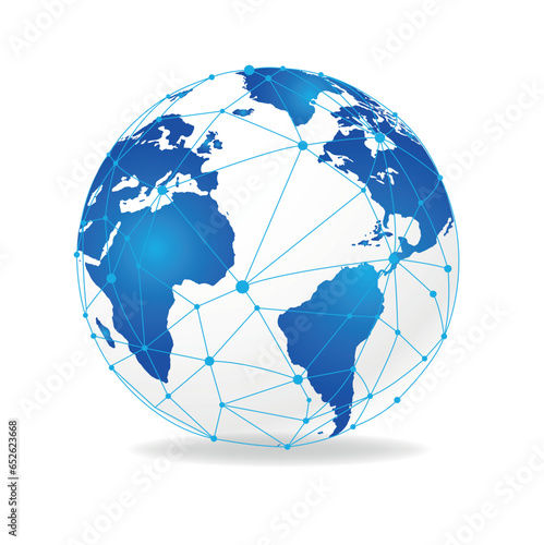 World-map-circle
