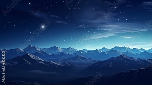 Night mountains