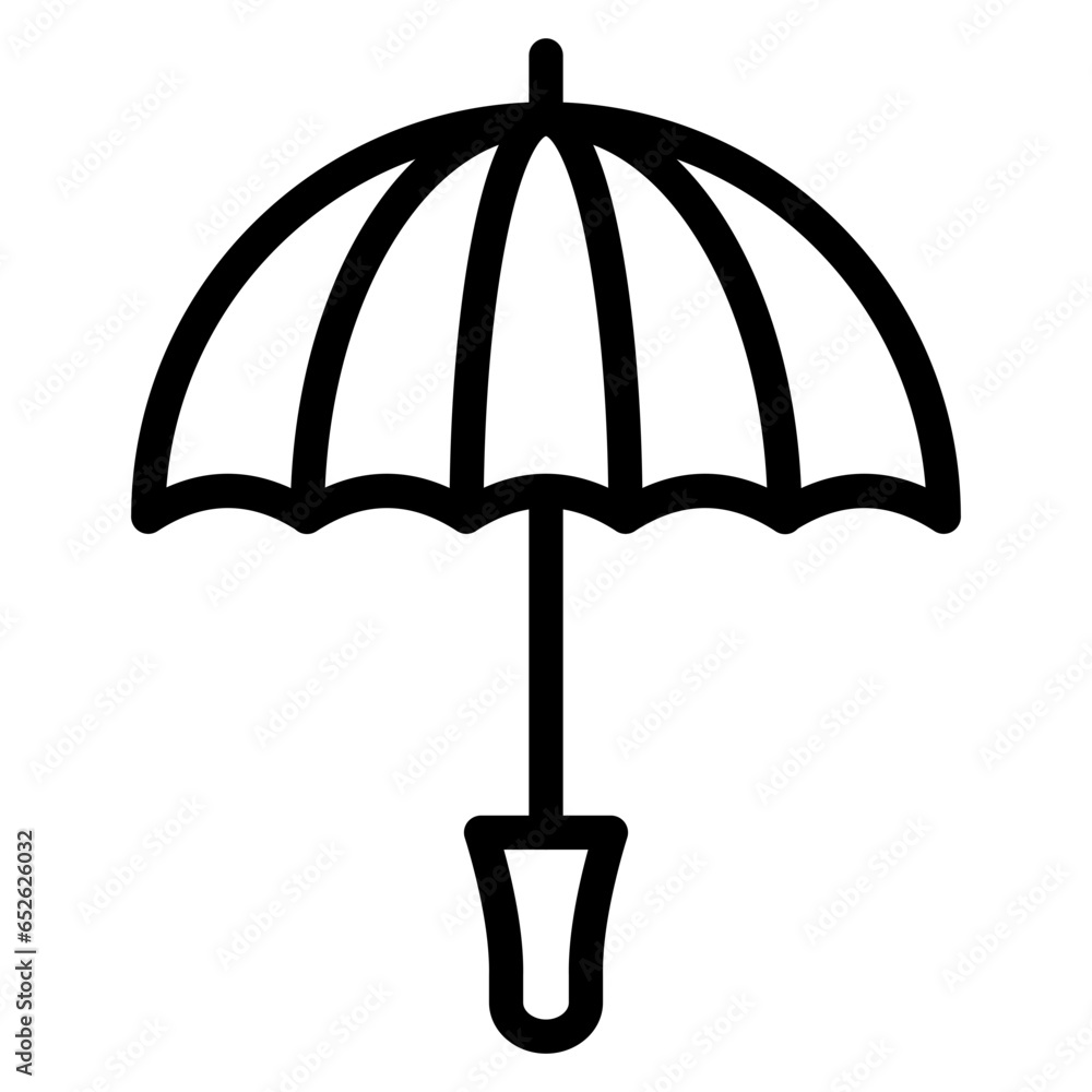 Vector Design Umbrella Icon Style Vector Design Umbrella Icon Style