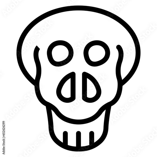 Vector Design Skull Icon Style