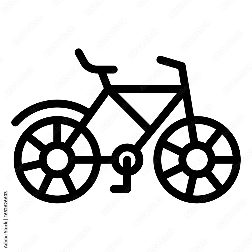 Vector Design Bicycle Icon Style Vector Design Bicycle Icon Style