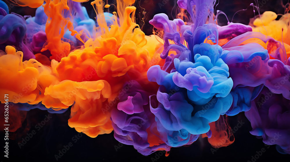 Beautiful Ink in Water Beautiful Ink in Water