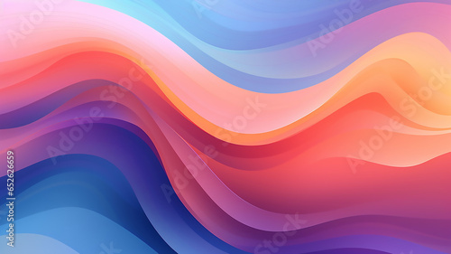 Colorful Wave Background Dynamic Textured Geometric