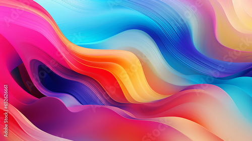 Gradient Abstract Wave Background