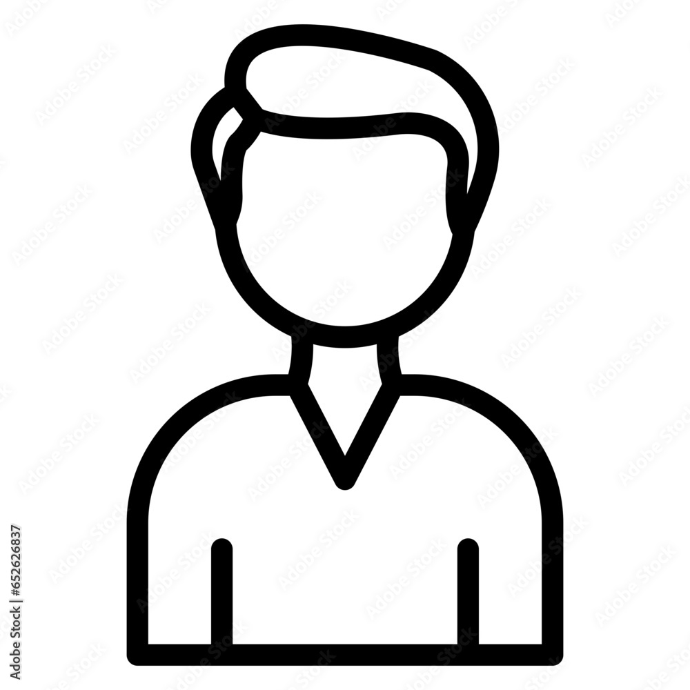 Vector Design Character Male Icon Style Vector Design Character Male Icon Style