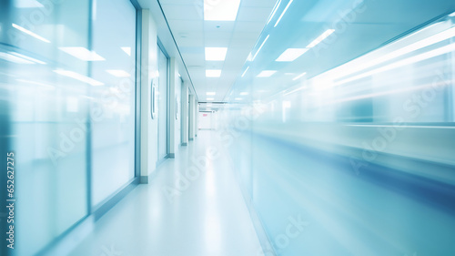 Abstract Blur Hospital and Clinic Interior