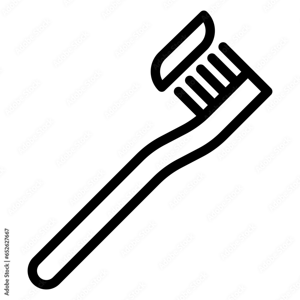 Vector Design Tooth Brush Icon Style Vector Design Tooth Brush Icon Style