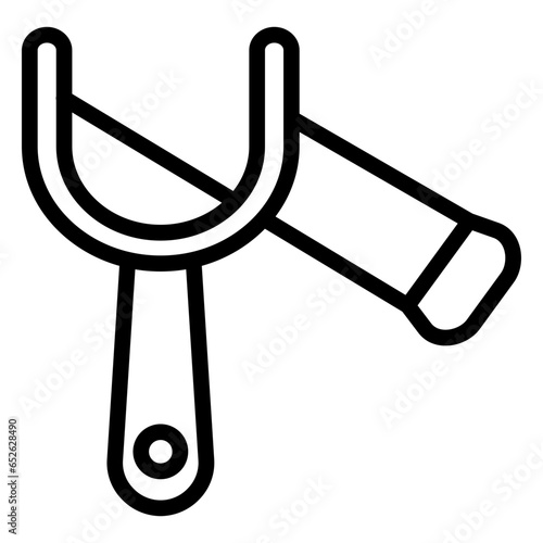 Vector Design Slingshot Icon Style
