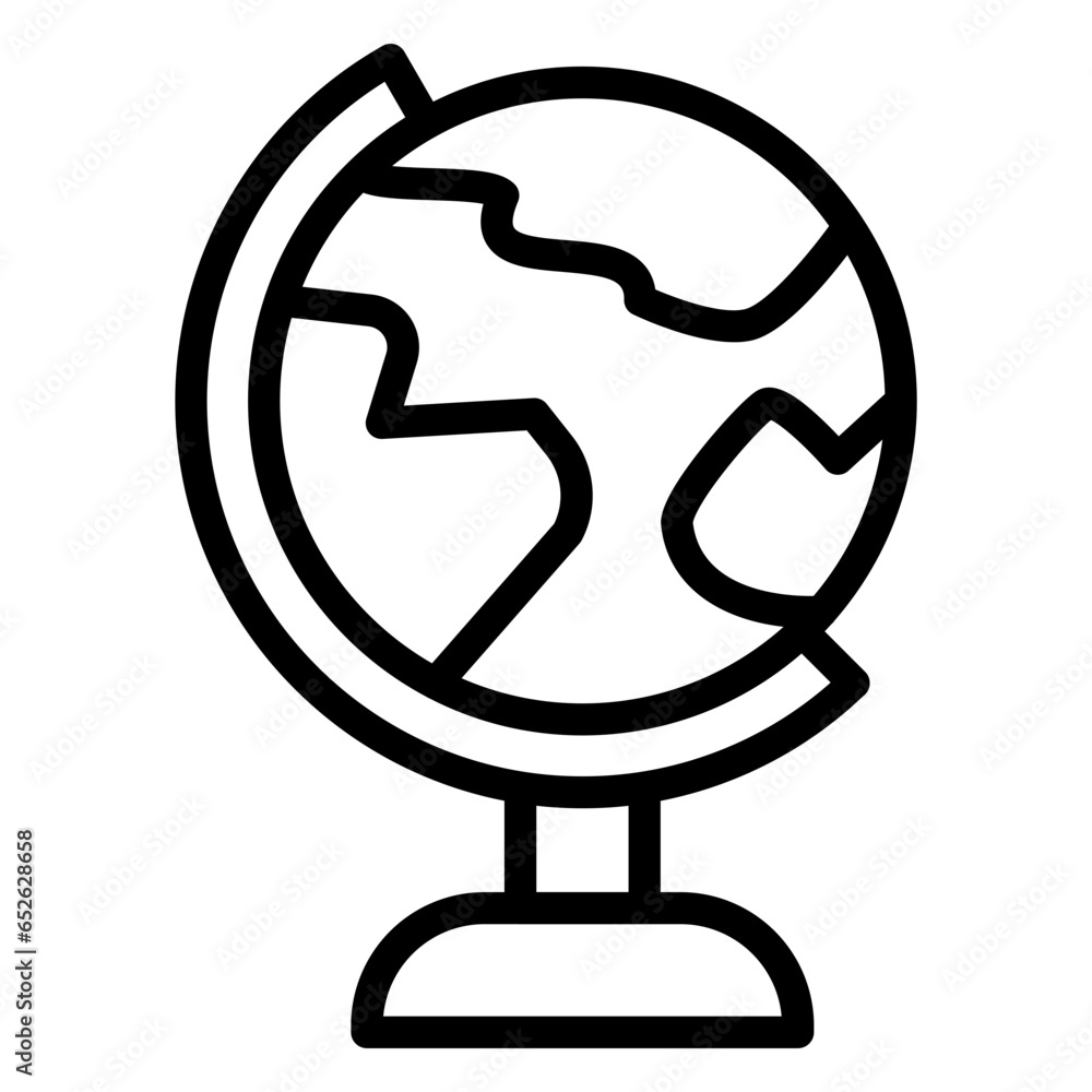 Vector Design Globe Icon Style Vector Design Globe Icon Style