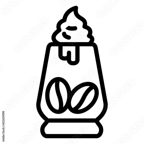 Vector Design Dalgona Icon Style