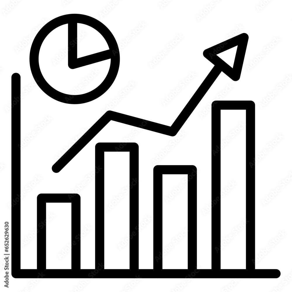 Vector Design Statistics Icon Style Vector Design Statistics Icon Style