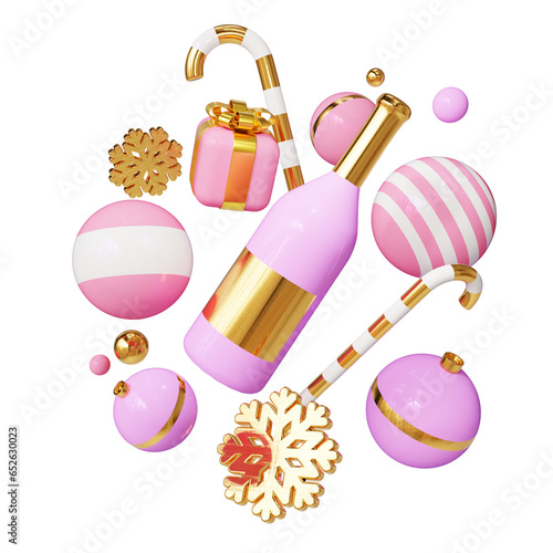 Christmas holiday toys gifts ball Santa snow box gift tree bell 2024