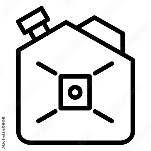 Vector Design Jerrycan Icon Style