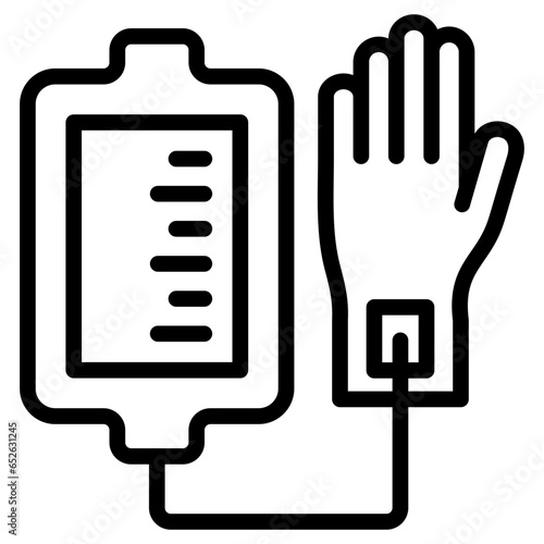 Vector Design Blood Donation Icon Style
