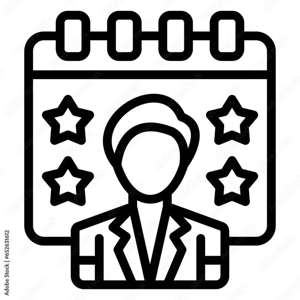 Vector Design Formal Event Icon Style Vector Design Formal Event Icon Style