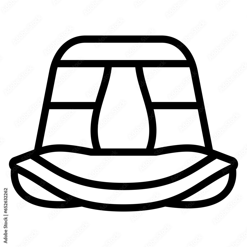 Vector Design Hat Icon Style Vector Design Hat Icon Style
