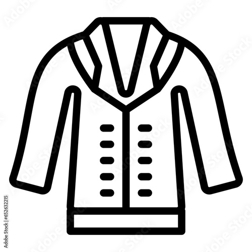 Vector Design Coat Icon Style