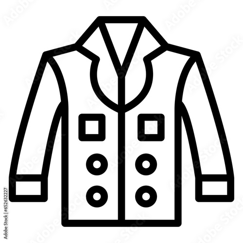 Vector Design Coat Icon Style