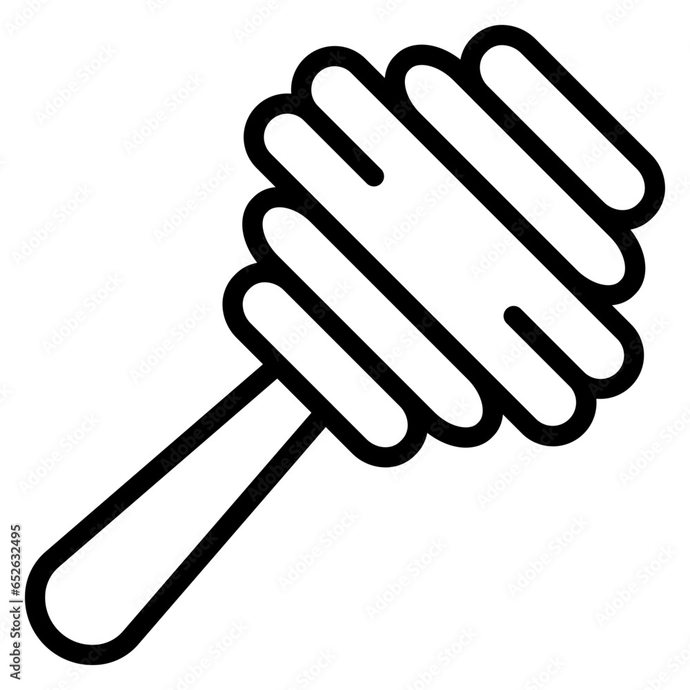 Vector Design Honey Dip Icon Style Vector Design Honey Dip Icon Style