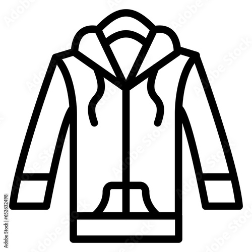 Vector Design Hoodie Icon Style