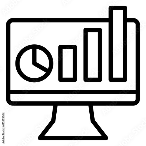 Vector Design Analytics Icon Style