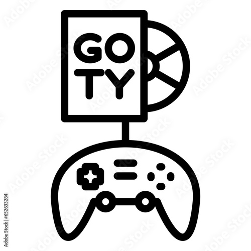Vector Design Gotty Edition Icon Style