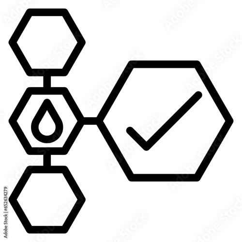 Vector Design Bioavailability Icon Style